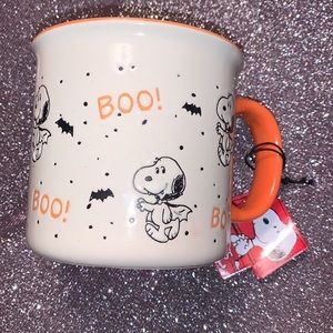 Peanuts Snoopy &‎ Woodstock Vampire 'Boo' Large Mug 21 oz